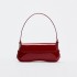 Cross border ZR Home Red Stick Underarm Bag 2024 Autumn New Product Fashionable Simple Commuter Flip Retro Shoulder Bag