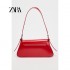 ZR Home Spring New Product Women's Bag New Year Red Flip Minimalist Shoulder Bag 6269310 600