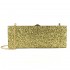 Hengmei manufacturer's new acrylic solid color glitter grip bag cross-border exclusive metal buckle acrylic dinner bag