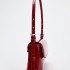 Cross border ZR Home Red Stick Underarm Bag 2024 Autumn New Product Fashionable Simple Commuter Flip Retro Shoulder Bag