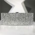 Hengmei manufacturer's new acrylic solid color glitter grip bag cross-border exclusive metal buckle acrylic dinner bag