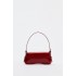 Cross border ZR Home Red Stick Underarm Bag 2024 Autumn New Product Fashionable Simple Commuter Flip Retro Shoulder Bag