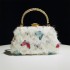 2024 new high-end butterfly tassel dinner bag, European and American socialite handbag, formal dress, cheongsam banquet bag