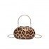 This year's popular bag 2024 new European and American fashion shoulder bag Instagram popular women's retro leopard print box bag