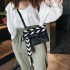 Woman bags fashion women's bag 2024 new fashion printed personalized blocking board ins trendy versatile crossbody bag