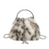 Autumn and Winter Hair Bag 2024 New Collection Forest Sweet Girl Stylish Versatile Shoulder Bag Ins Trendy Leopard Pattern Crossbody Bag