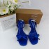 ZA women's shoes 2024 summer new product slim strap women's shoes slim bow decoration high heels slim heel winding fashion fairy women's shoes