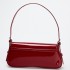 Cross border ZR Home Red Stick Underarm Bag 2024 Autumn New Product Fashionable Simple Commuter Flip Retro Shoulder Bag