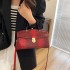 Bags Large Capacity Tote Bag 2024 New European and American Fashion Retro Versatile Handbag Women's Crossbody Bag PU