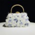 2024 new high-end butterfly tassel dinner bag, European and American socialite handbag, formal dress, cheongsam banquet bag