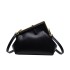 2024 New European and American Fashion Retro Texture Ins Internet Celebrity Women's Single Shoulder Cross Shoulder Triangle Small Square Bag PU