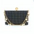 Hengmei Factory Wholesale New Mesh Diamond Chain Bag Women's Banquet Pearl Chain Handheld Bag Evening Bag