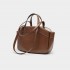 2024 Brown Tote Bag Autumn New Product Fashionable Large Capacity Office Mother and Child Bag Single Shoulder Handheld Shopping Bag