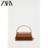 ZR Women's Bag 2024 Summer New Brown Mini City Crossbody Bag Black Casual Fashion Handheld Shoulder Bag