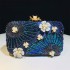 Hengmei Chaozhou New Flower Pearl Handbag Cross border Exclusive Fashion Sparkling Pearl Wedding Banquet Women's Bag