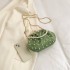 Xiaoxiangfeng Pearl Bag for Women 2024 New Collection Forest Soft Girl Fashion Wrinkle Personalized Single Shoulder Crossbody Shell Bag