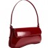 Cross border ZR Home Red Stick Underarm Bag 2024 Autumn New Product Fashionable Simple Commuter Flip Retro Shoulder Bag