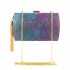 2020 New Women's Handheld Banquet Bag Color Changing Silk Tassel Banquet Bag Clutch Evening Bag