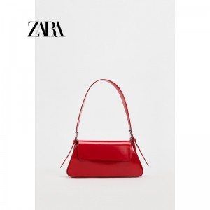 ZR Home Spring New Product Women's Bag New Year Red Flip Minimalist Shoulder Bag 6269310 600