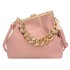 Bag women's bag new 2024 European and American fashion candy color shoulder bag ins internet famous girl chain handbag pu