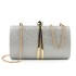 Hengmei Banquet Handbag Manufacturer Direct Sales Hardware Strip Evening Dress Bag Women's Club Bags Handheld Banquet Bag