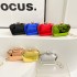 Fashion niche acrylic bag 2024 new European and American candy color glossy single shoulder chain women's box bag trend