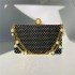 Hengmei Factory Wholesale New Mesh Diamond Chain Bag Women's Banquet Pearl Chain Handheld Bag Evening Bag