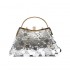 Sparkling small bag 2024 new European and American fashion candy color western-style Xiaohongshu same style women's chain dinner bag