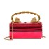 Acrylic bag for women 2024 new European and American candy colored handheld ins fashion niche versatile chain cylindrical bag