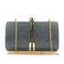 Hengmei Banquet Handbag Manufacturer Direct Sales Hardware Strip Evening Dress Bag Women's Club Bags Handheld Banquet Bag