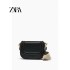 ZR Home Women's Bag Saddle Bag Shoulder Bag Foreign Trade Explosive Bag 2024 New Wide Shoulder Strap Diagonal Underarm Cross border Wholesale