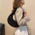 This year's popular bags 2024 European and American fashion sequins personality ins internet famous women's western-style single shoulder armpit bag pu