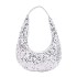 This year's popular bags 2024 European and American fashion sequins personality ins internet famous women's western-style single shoulder armpit bag pu