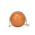 Personalized Burger Bag Summer 2024 New Japanese Soft Girl Cartoon Cute One Shoulder Chain Mini Round Bag