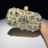 New stock Hengmei handbag handmade nail bead hand-held bag cross-border exclusive for Rhinestone banquet small bag chain bag