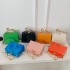 Acrylic box bag, new European and American 2024 bag, candy color, fresh and fresh girl's handbag, crossbody dinner bag