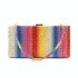 Hengmei 2021 New Hot Diamond Rainbow Bag Women's Dinner Handbag Colorful Water Diamond Bag Club Bag