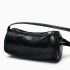 Cross border wholesale ZR women's bag 2024 new oil wax leather mini armpit bag cylindrical bowling cylindrical bag