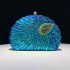 Chaozhou Hengmei Handbag Fashion Banquet Bag Women's Handmade Shell Peacock Bead Bag Banquet Bag