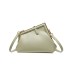 2024 New European and American Fashion Retro Texture Ins Internet Celebrity Women's Single Shoulder Cross Shoulder Triangle Small Square Bag PU