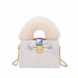 Autumn and winter bags 2024 trendy European and American candy colored bags, internet famous hairy hand-held stylish chain acrylic box bags