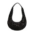 This year's popular bags 2024 European and American fashion sequins personality ins internet famous women's western-style single shoulder armpit bag pu