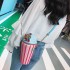 Bag Women's Bag 2024 Fashion Individuality Creativity Bags Tiktok Net Red Ice Cream Cartoon Girl Chain Crossbody Bag