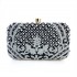 2323 Hengmei Handbag Embroidered Handmade Nail Bead Banquet Bag Women's Retro Pearl Banquet Evening Dress Bag Women's Bag