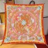 New twill silk scarf wholesale, spring and summer printed sunscreen scarf, silk scarf square scarf decoration scarf