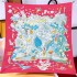 New twill silk scarf wholesale, spring and summer printed sunscreen scarf, silk scarf square scarf decoration scarf