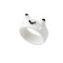 European and American cross-border new personalized cartoon frog ring, fashionable and cute style frog resin ring, index finger joint ring