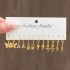 Cross border alloy heart pearl lock snake butterfly mushroom lock ear buckle creative personality card earrings 12 pieces batch