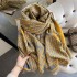 2022 autumn and winter new fashionable letter scarf women's imitation cashmere scarf European and American style medium long warm air conditioning shawl