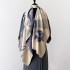 2024 New Girl's Wind Forest Series Stork, Autumn and Winter Double sided Cashmere Imitation Scarf, Winter Luxury Warm Shawl